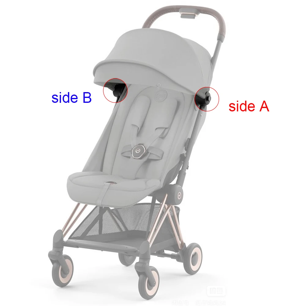 عربة المظلة كليب ل Cybex Coya عربات التي تجرها الدواب سقف بار المشبك الإطار الشمس الظل دعم قضيب تركيبات DIY بها بنفسك استبدال الطفل الملحقات