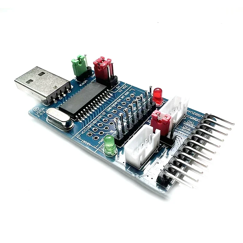 CH341A USB to SPI I2C IIC UART TTL ISP Serial Adapter Module EPP/MEM Converter For Serial Brush Debugging RS232 RS485