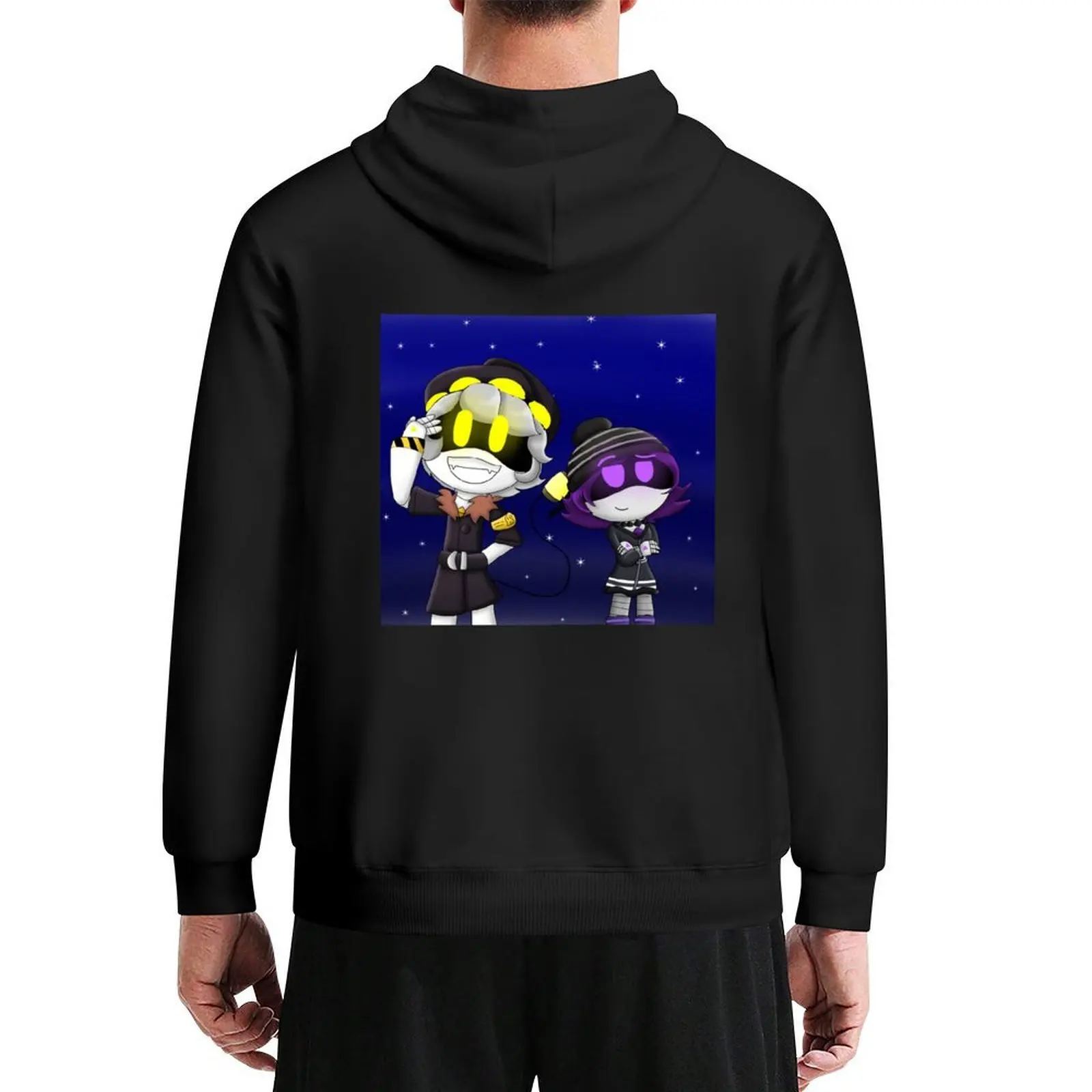 

Uzi and N (Night Version) Hoodie men clothes men's coat men's winter sweater men's autumn clothes graphic hoodies