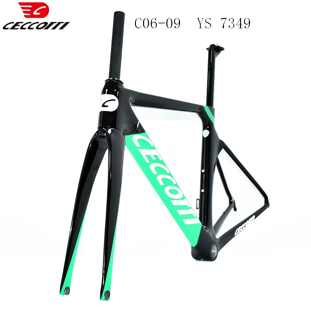 T1000 Carbon Road Bike Frame, Ultralight Frameset, Fork Headset Seatpost Clamp, High Quality Bicycle Frame