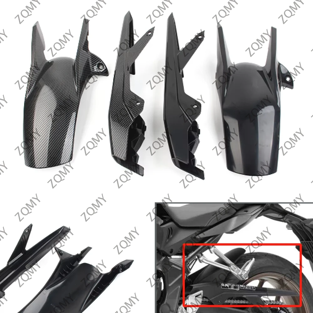 2Pcs Motorcycle Rear Tire Hugger Fender Mudguard Chain Guard For Honda CB650R CBR650R 2022 2021 2020 2019