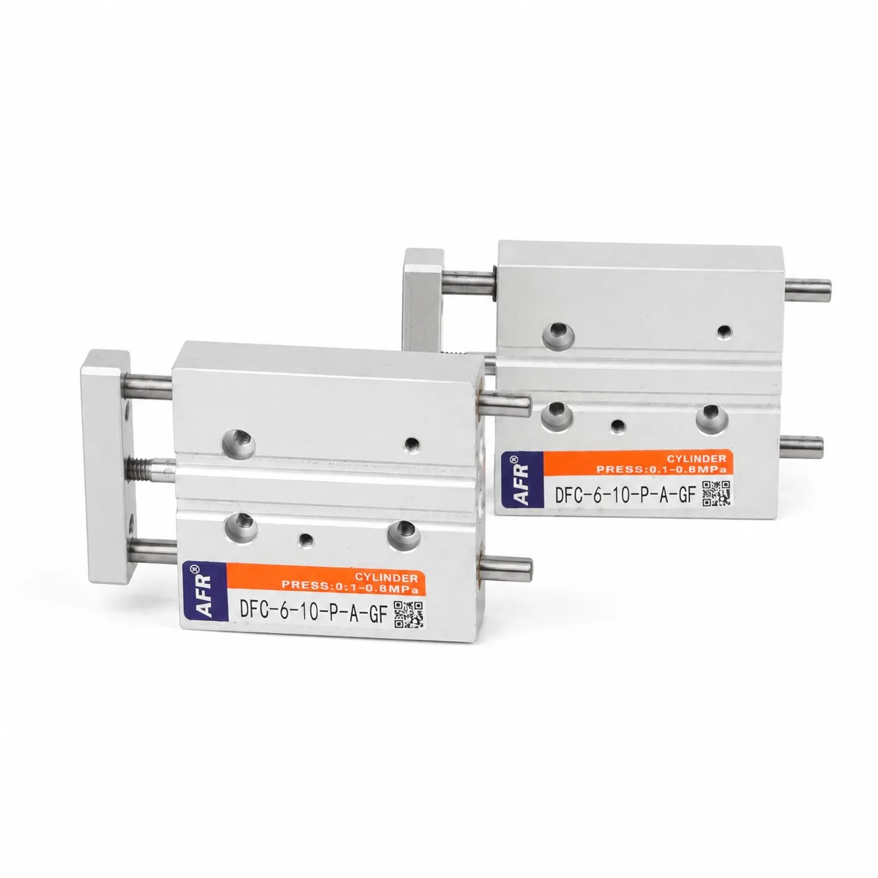 DFC-4 Mini Guided Drive Cylinder DFC-6-10-P-A-GF Small Guided Cylinder Pneumatic Actuator 3-Axis Triple Rod Guided Cylinder