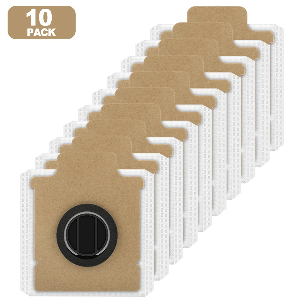 Replacement Dust Bags for Dreame Z40 Station Wet Dry Vacuum Cleaner 4/10/20 Pack Effective Filtration for Cleaner Home