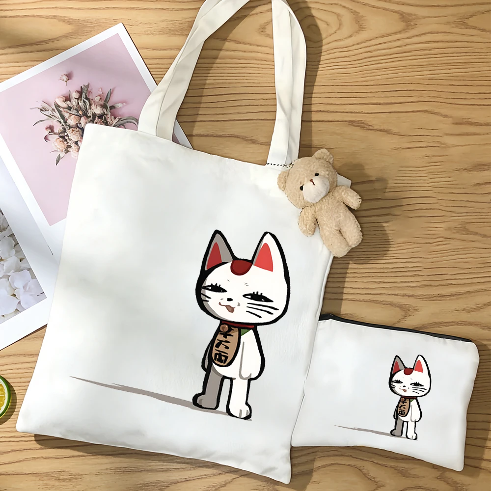 

Kawaii 3pcs/set DAN DA DAN Takakura Ken Canvas Bag Printed Anime Figure Ayase Momo Commuter Bag Accessories Gifts