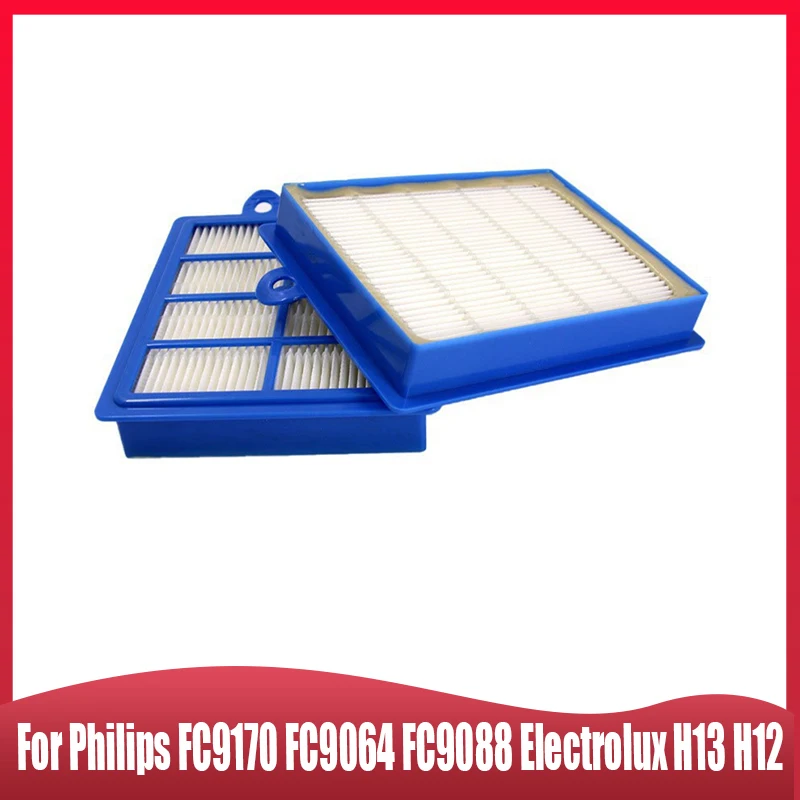 Para philips fc9170 fc9064 fc9088 electrolux h13 h12 aspirador de pó filtros hepa peças reposição