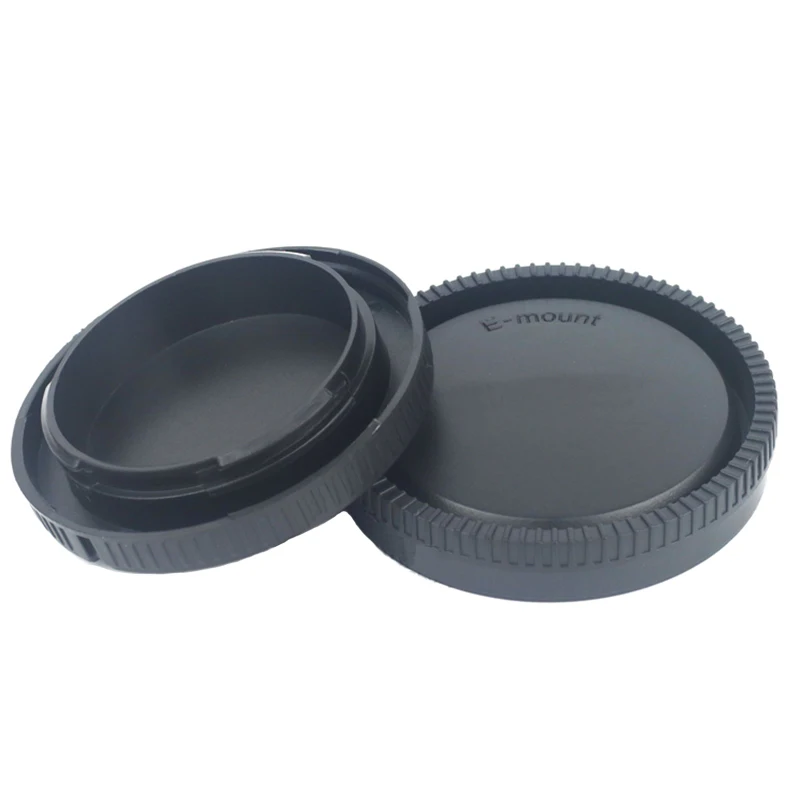 Rear Lens Cap/Cover+Camera Body Cap for sony E mount NEX3/5/5N/6/7 A7 A7II A7s a9 a7r3 A7r4 A6600 a5100 A6000 a6300 a6500