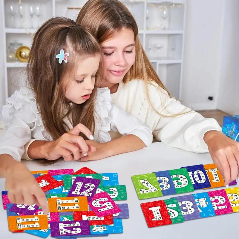 Cartes Flash de Maths pour Enfant, Jouet d'ApprentiCumbria Présвà la Maison