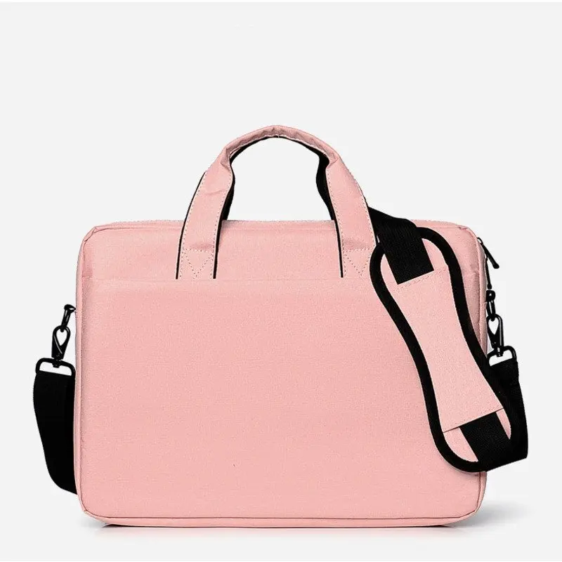 Nowa torba biznesowa na laptopa, aktówka skórzana dla kuriersów, torba na ramię dla kobiet do pracy, torebka na laptopa do ręki, etui na notebooka na 15 cali.
