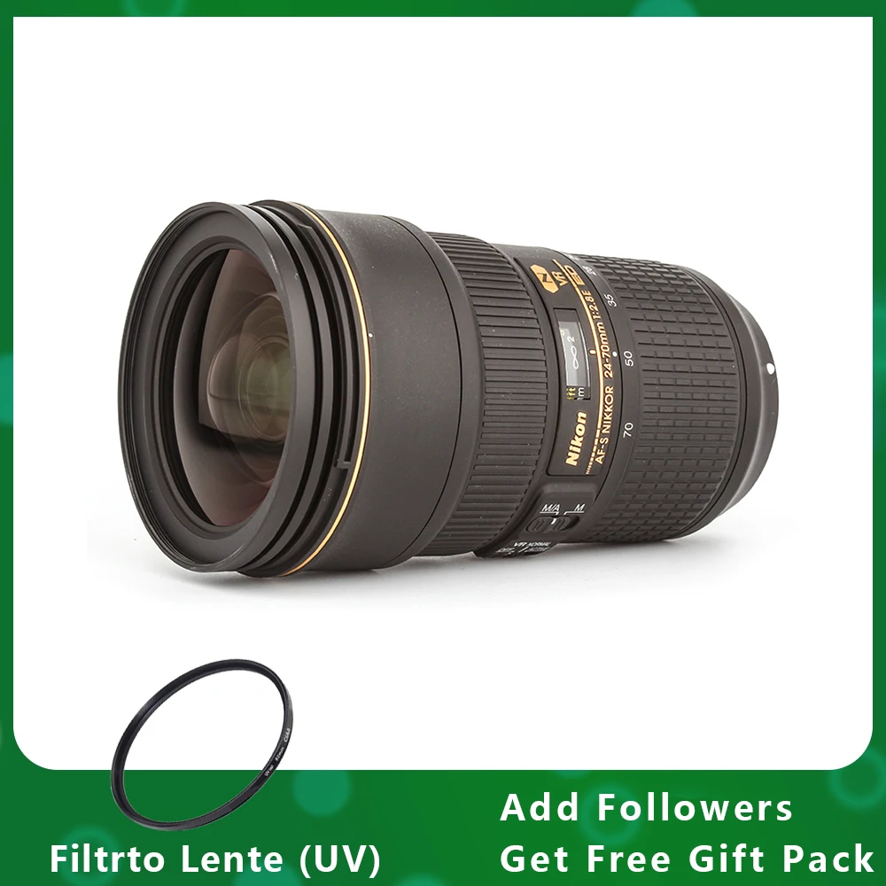 Nikon AF-S NIKKOR 24-70mm f/2.8E ED VR Lens