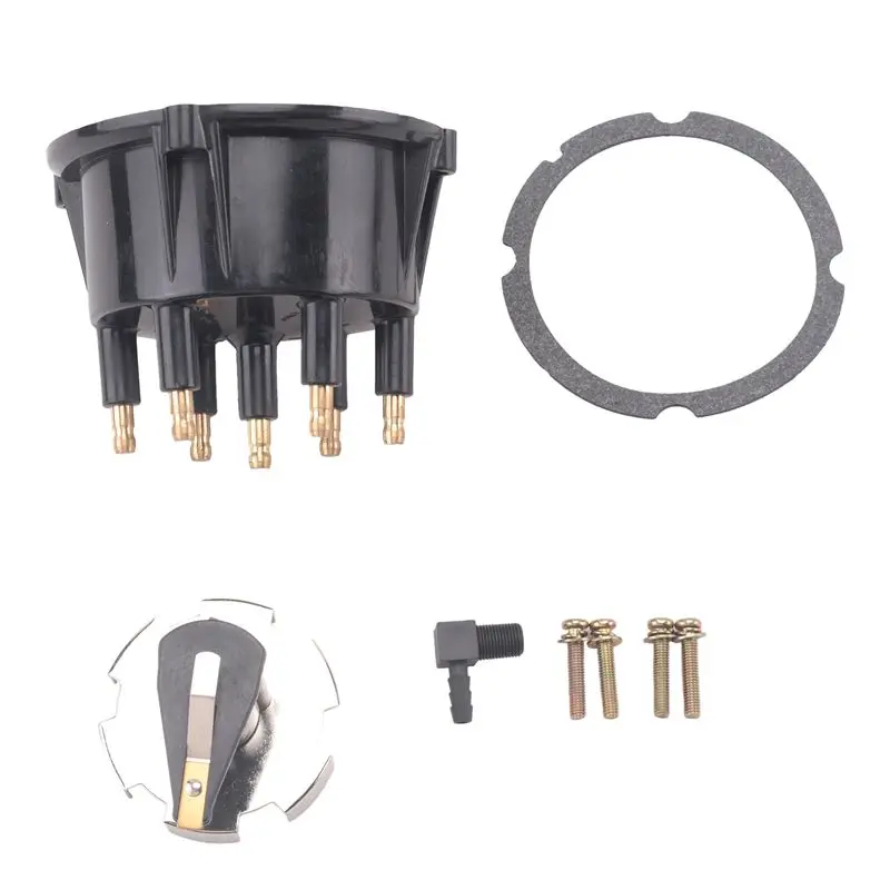 Distributor Cap&Rotor Kit Ignition 815407Q5,815407A2 For Mercruiser V6 4.3 6 Cylinders
