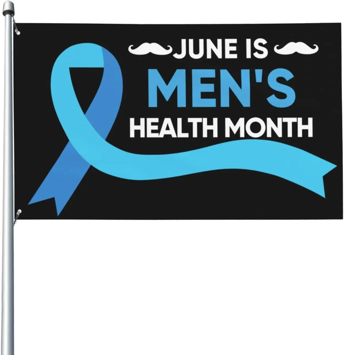 Flagicts 100% Polyester Men'S Health Awareness Month Flag