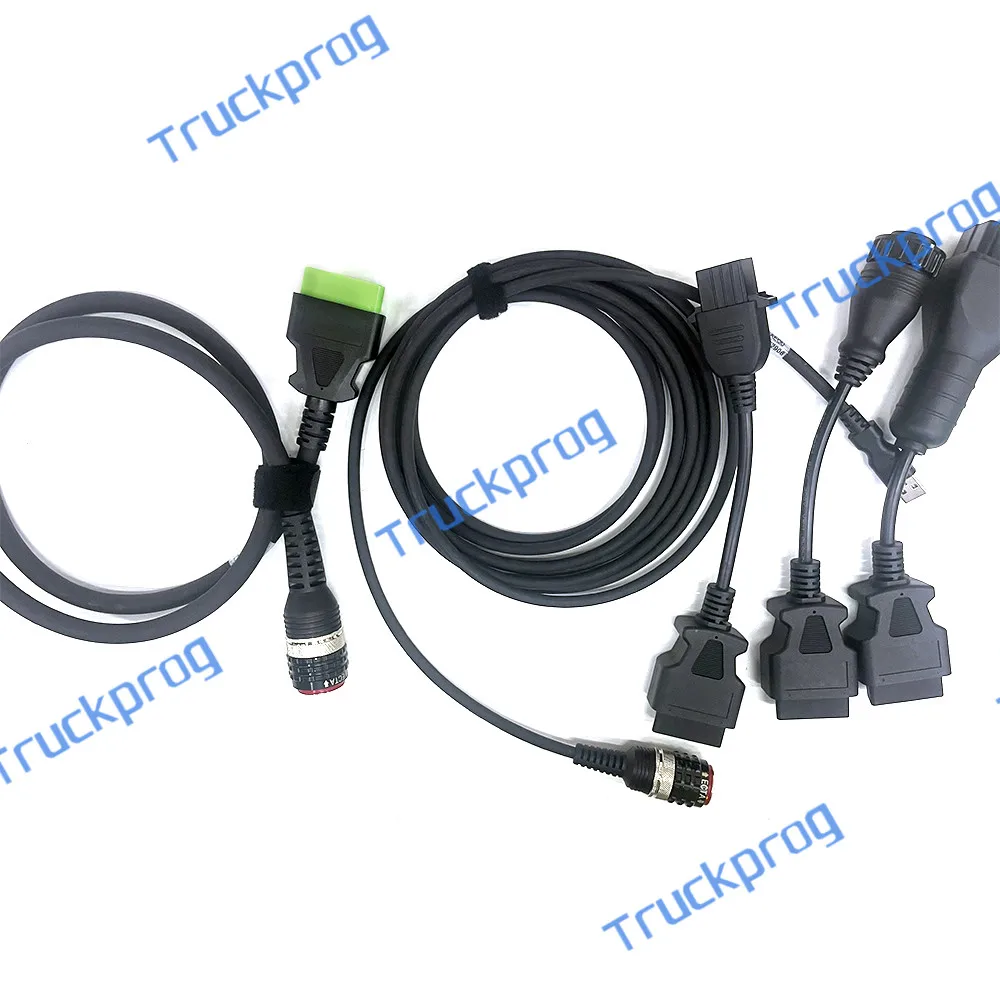 Full set cables for vocom 88890300 &vocom 2 II 88890400 5pcs cables for UD/MACK/RENAULT trucks excavators diagnosis