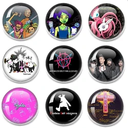 Mindless Self Indulgence Jamie Hewlett Cartoon Pins FRANKENSTEIN GIRLS Badge Lapel Shirt Clothing Brooch Jewelry Fans Gift