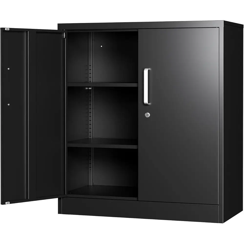 Metal Storage Cabinet with Locking Do, 35.4
