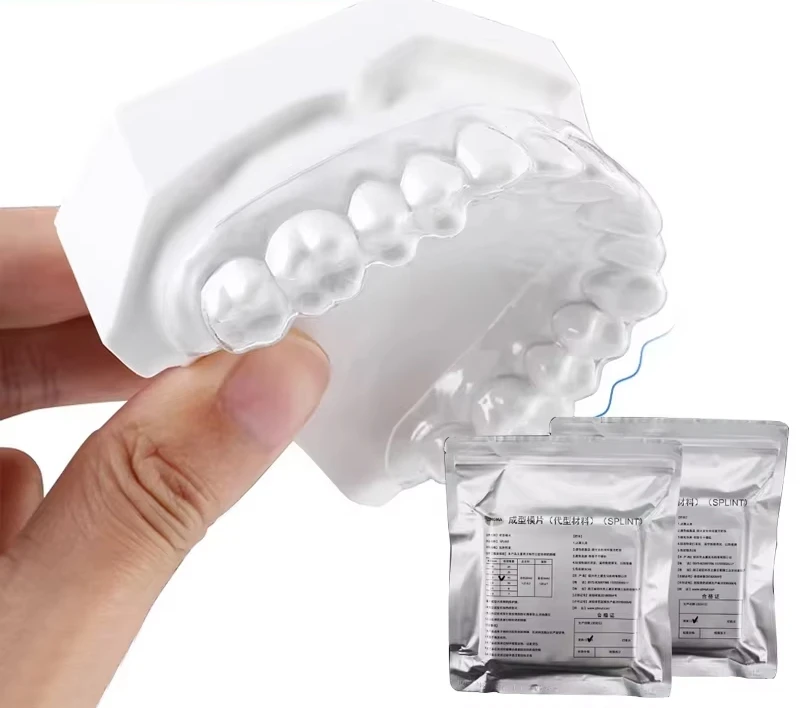 2PCS Orthodontics Vacuum Forming Teeth Orthodontics Thermoforming Invisible Teeth Clear Orthodontics Sheet