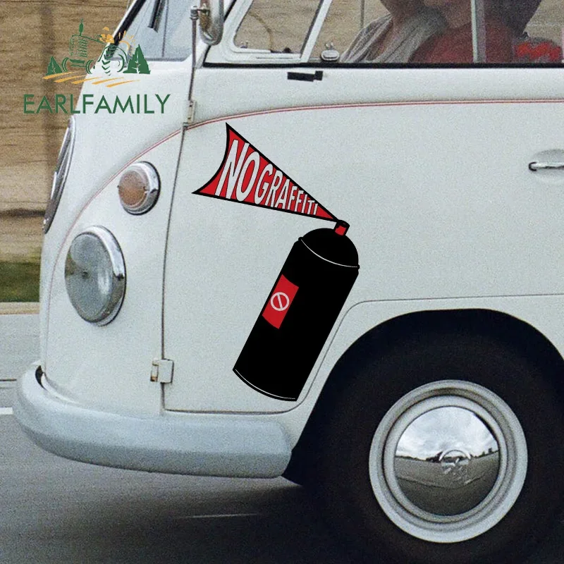 

EARLFAMILY 43 см x 35,7 см для без граффити, водонепроницаемая тонкая наклейка, наклейки для мотоцикла, автомобиля, наклейки для кондиционера, украшения