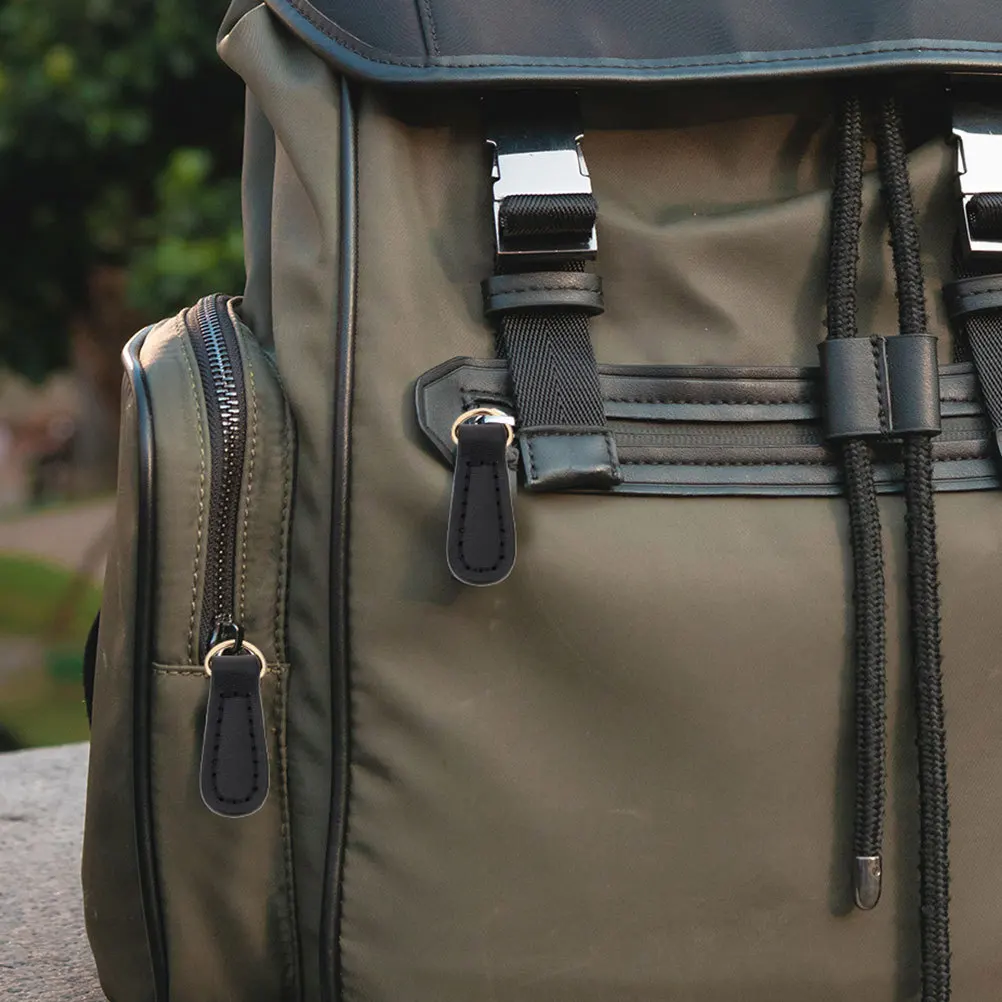 

4Pcs High-Quality Zipper Repair Replacements Faux Handcrafted Pull Tabs for Bag Coat Luggage Zipper Fixer Accessories