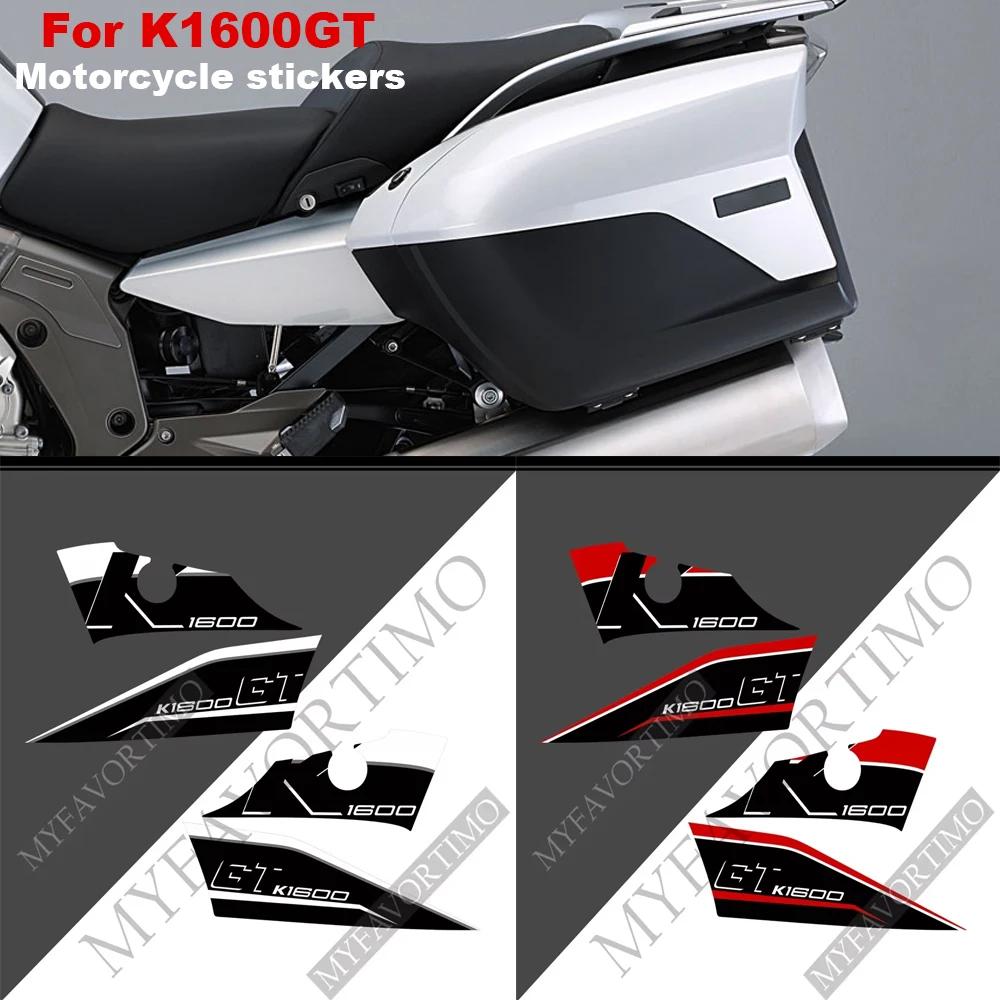  For BMW K1600GT K1600 K 1600 GT Motorcycle body Tank pad Grips Trunk Pannier cases PVC stickers decals kit
