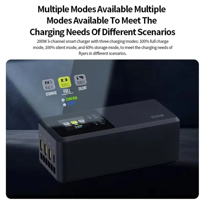 24-Hour Delivery Three-Way Smart 200W Fast Charging Hub Butler For DJI 4 Pro Drone Battery Flight Accessories