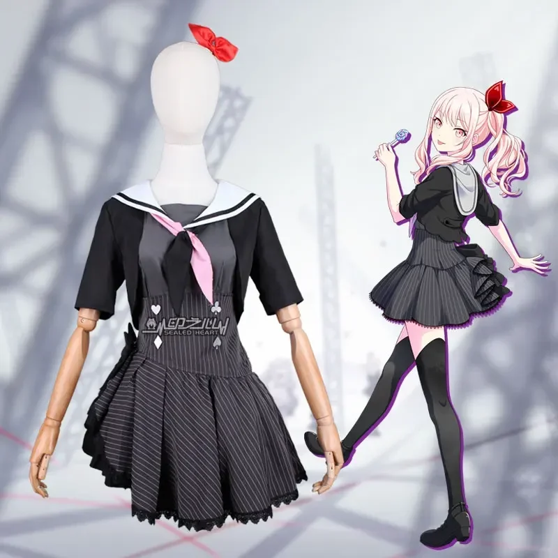 Game Project Sekai Colorful Stage Akiyama Mizuki Cosplay Costumes Women Jk Uniform Party Suit Halloween Sailor Dress Custom Made