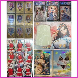 Anime ONE PIECE Rare Collectible Card Reiju Robin Uta Nami Ulti Yamato Hancock Vivi Kozuki Hiyori Toys for boys Birthday Present