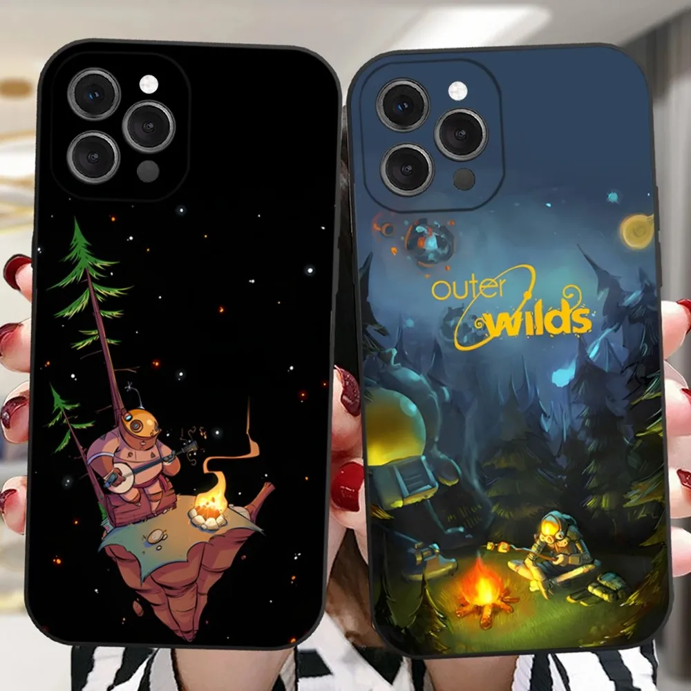 

Game Outer Wilds Phone Case For iPhone 16,15,14,13,12,11 Plus,Pro,Max,XR,XS,X,7,8 Plus,SE,Mini Silicone Soft