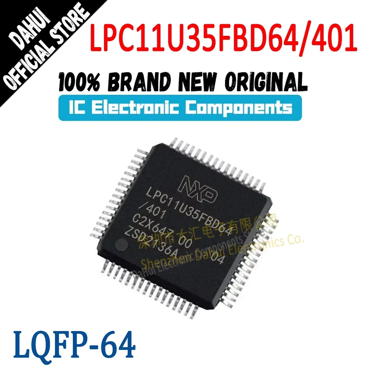 

LPC11U35FBD64/401 LPC11U35FBD64 LPC11U35FBD LPC11U35 LPC11U LPC11 LPC IC MCU Chip LQFP-64 In Stock 100% New Originl