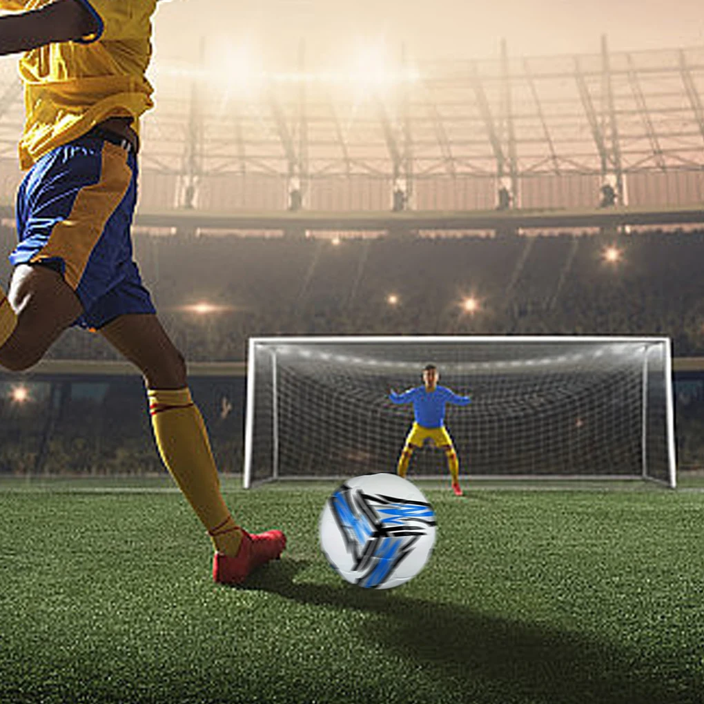 Wasserdichter Pu-Trainings fußball gute Leistung und Haltbarkeit breite Anwendung Fußbälle für Wettbewerbe verwendet