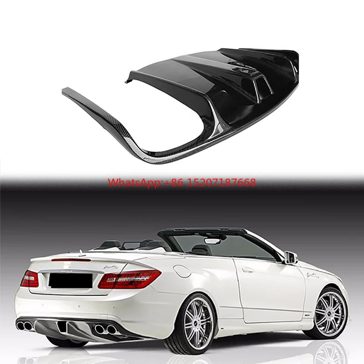 

Задний диффузор для Mercedes-Benz CLASS-E COUPE W207 Расширенный 2010-2013 диффузор заднего бампера из углеродного волокна