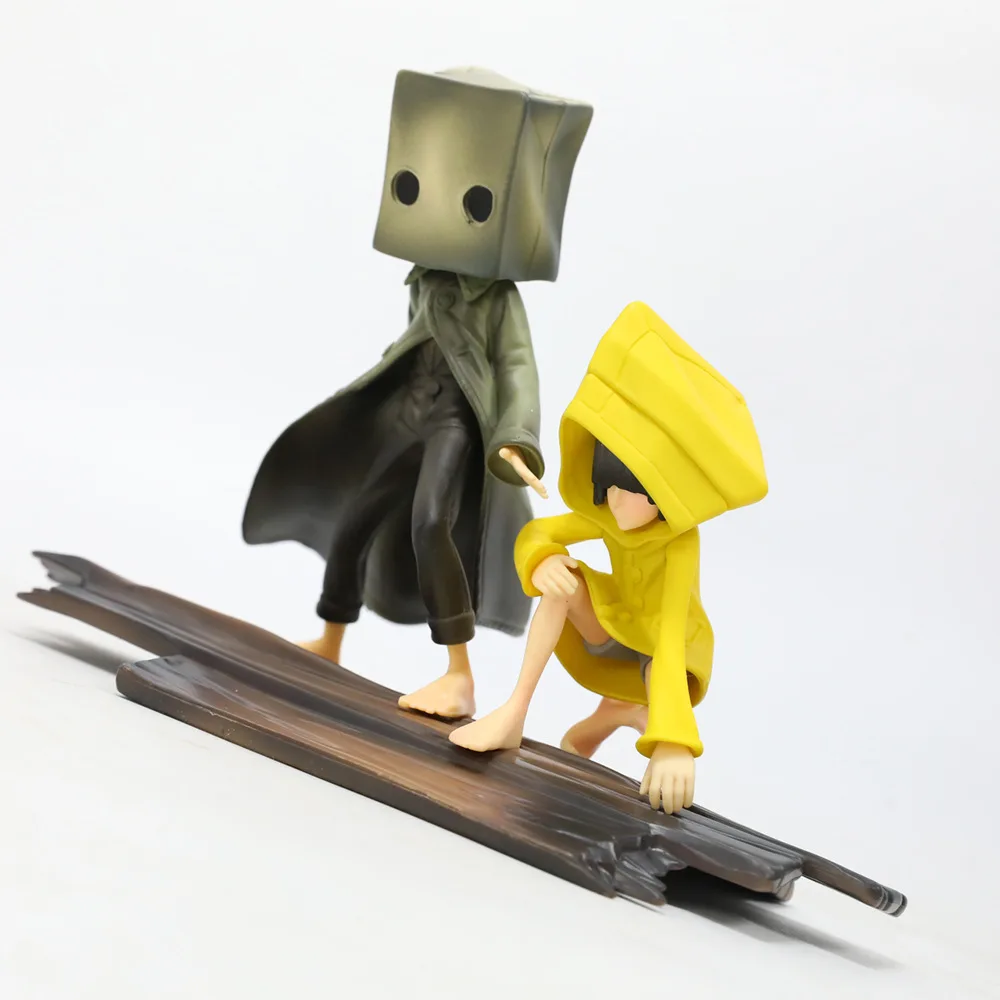 

Little Nightmares Ii Six Mono Action Figure Game Scene Model Toys Cartoon Character Chassis Ornament Collection Halloween Gifts