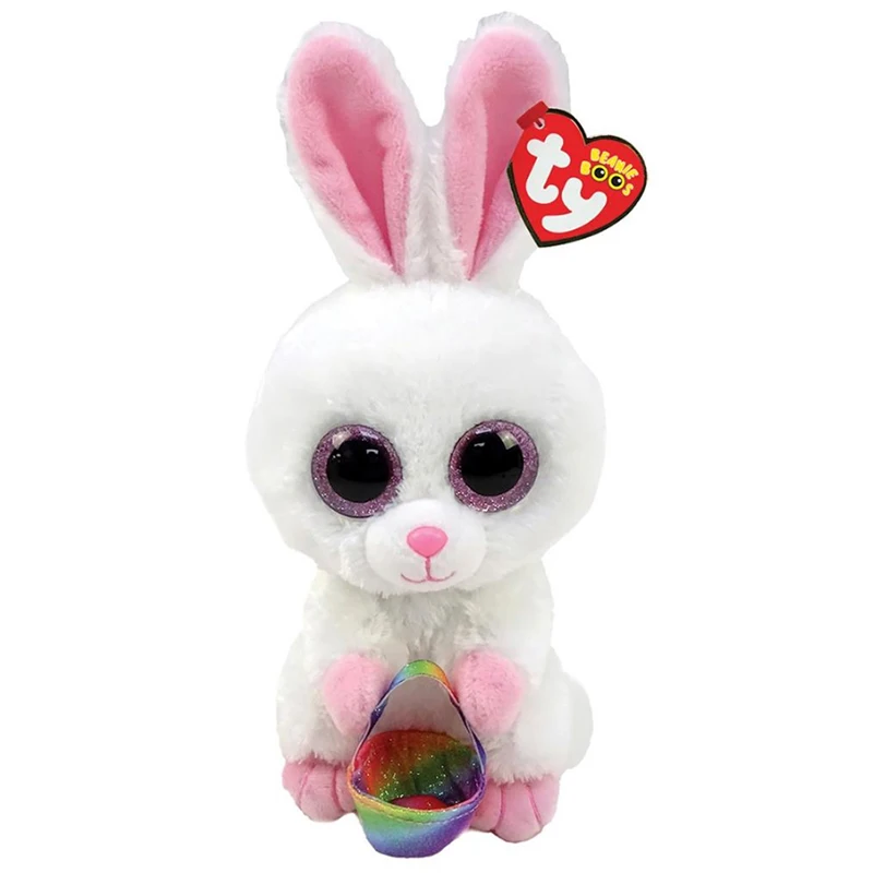 

TY BEANIE BOO'S Rare Sunday Easter Bunny Children Plush Toy Boys and Girls Birthday Gift Collection Souvenirs 15CM