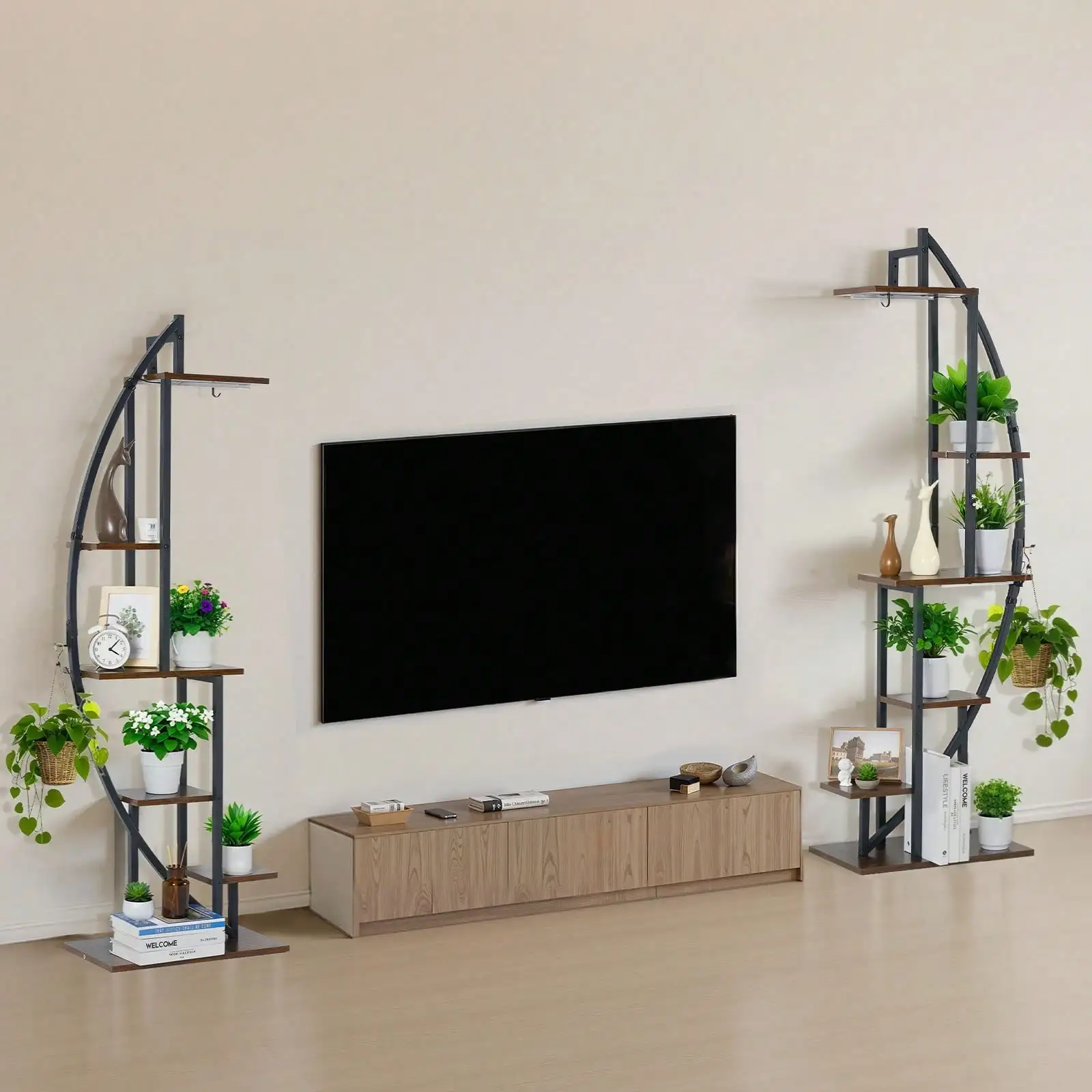 Indoor Grow Light 9 Tier Plant Shelf