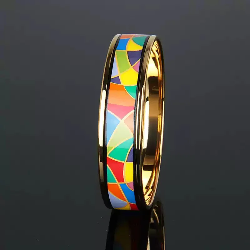 New Cloisonne Charms Bangle Pendant for Women Enamel Geometric Pattern Gilded Bracelets Fine Choice Jewelry Lover's Gift