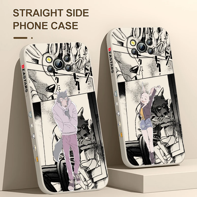 Чехол Beastars Legoshi Haru для Xiaomi Poco Обложка для X4 X3 F4 NFC M6 M5 M4 M3 GT S Pro 4G