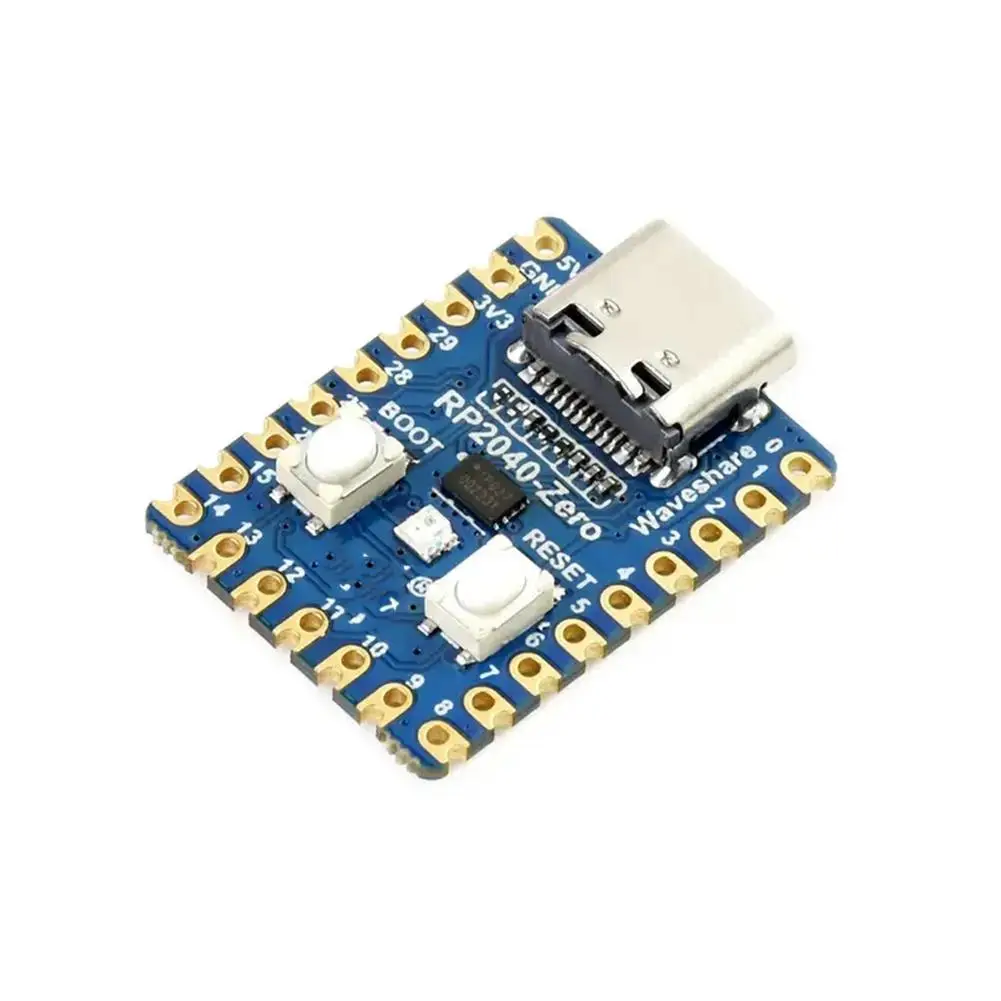 Original For Raspberry Pi PICO Development Board RP2040-Zero Mini Microcontroller Dual-core Cortex M0+ Processor 2MB Flash P8M1