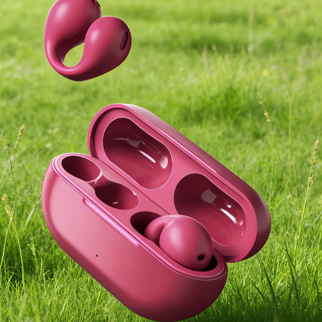 Wireless Bluetooth Earclip Earphone Outdoor Sport Earbud With Charging Bin HIFI Sound Earbud For Xiaomi Running Painless Headset