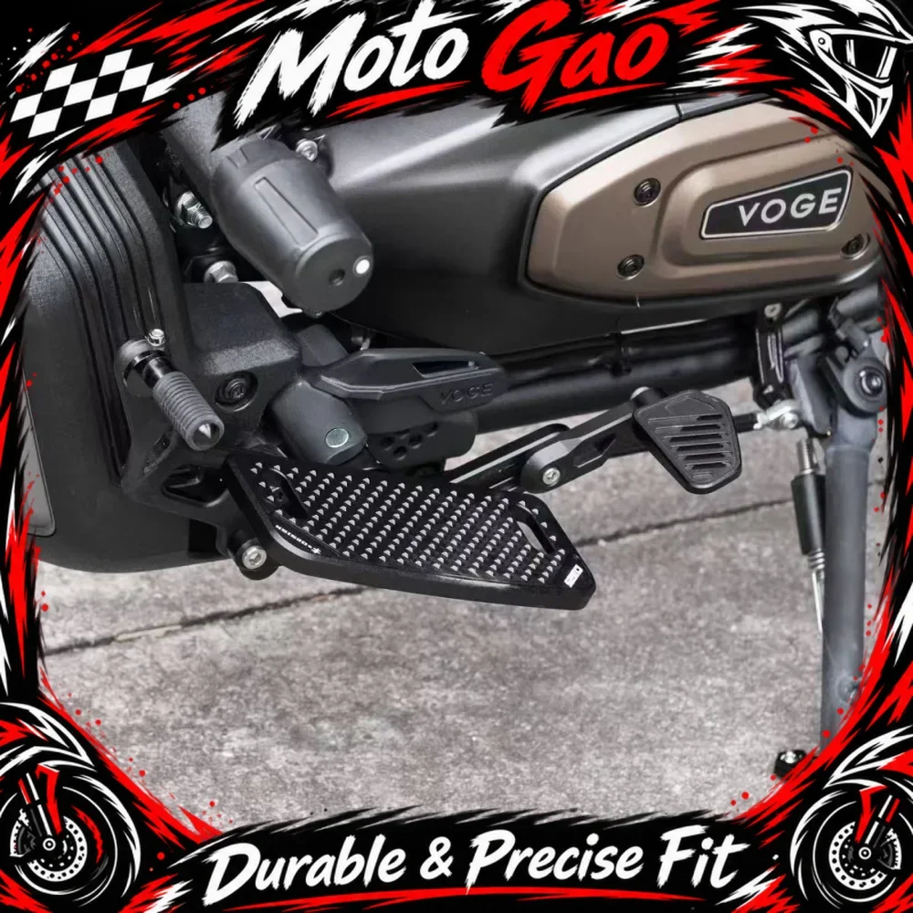 【Precise Fit】Upgraded high-quality aluminum alloy CNC front and rear adjustable gear levers and brake pedals for VOGE CU625