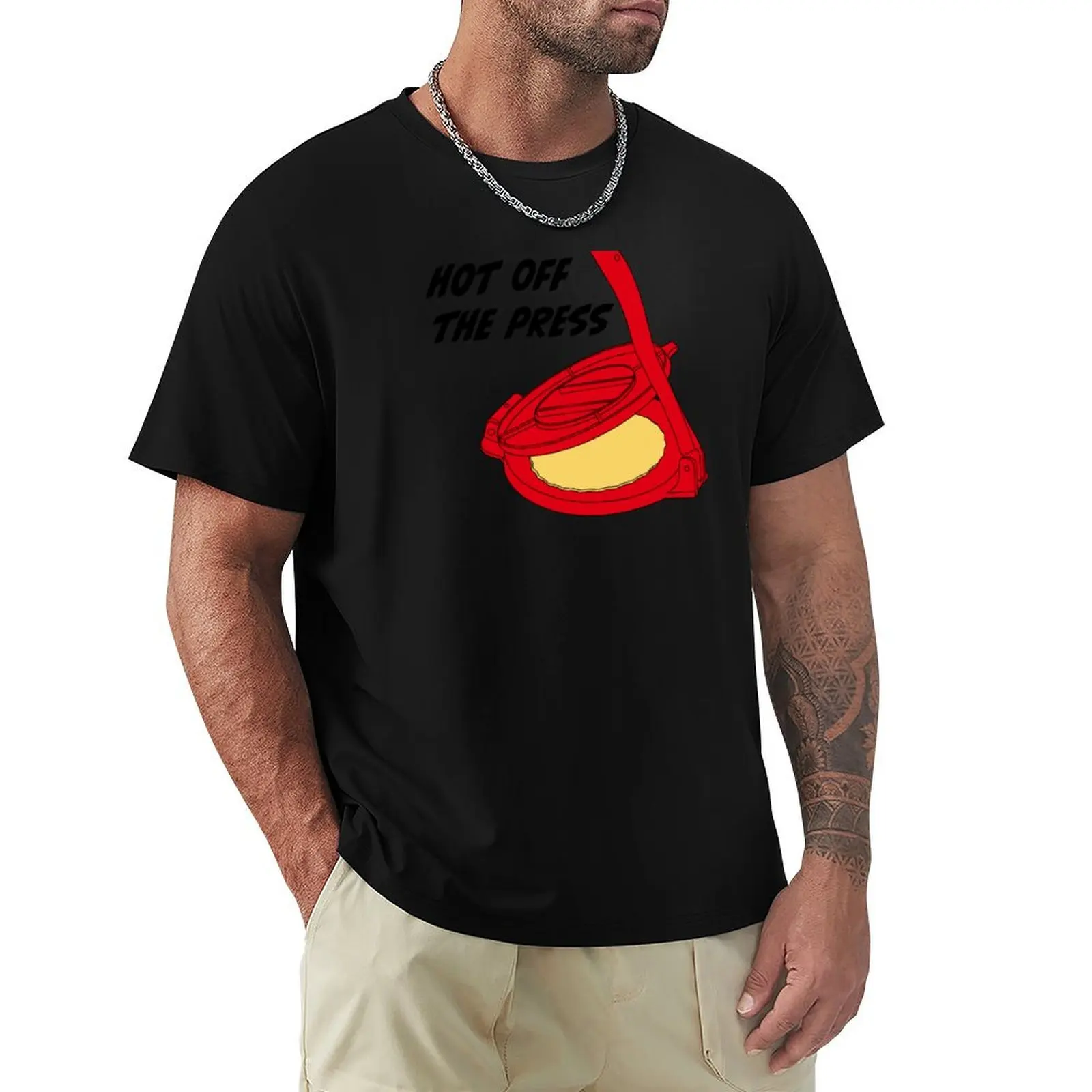 Hot off the Press! T-Shirt Anti-Pilling Casual T-Shirt