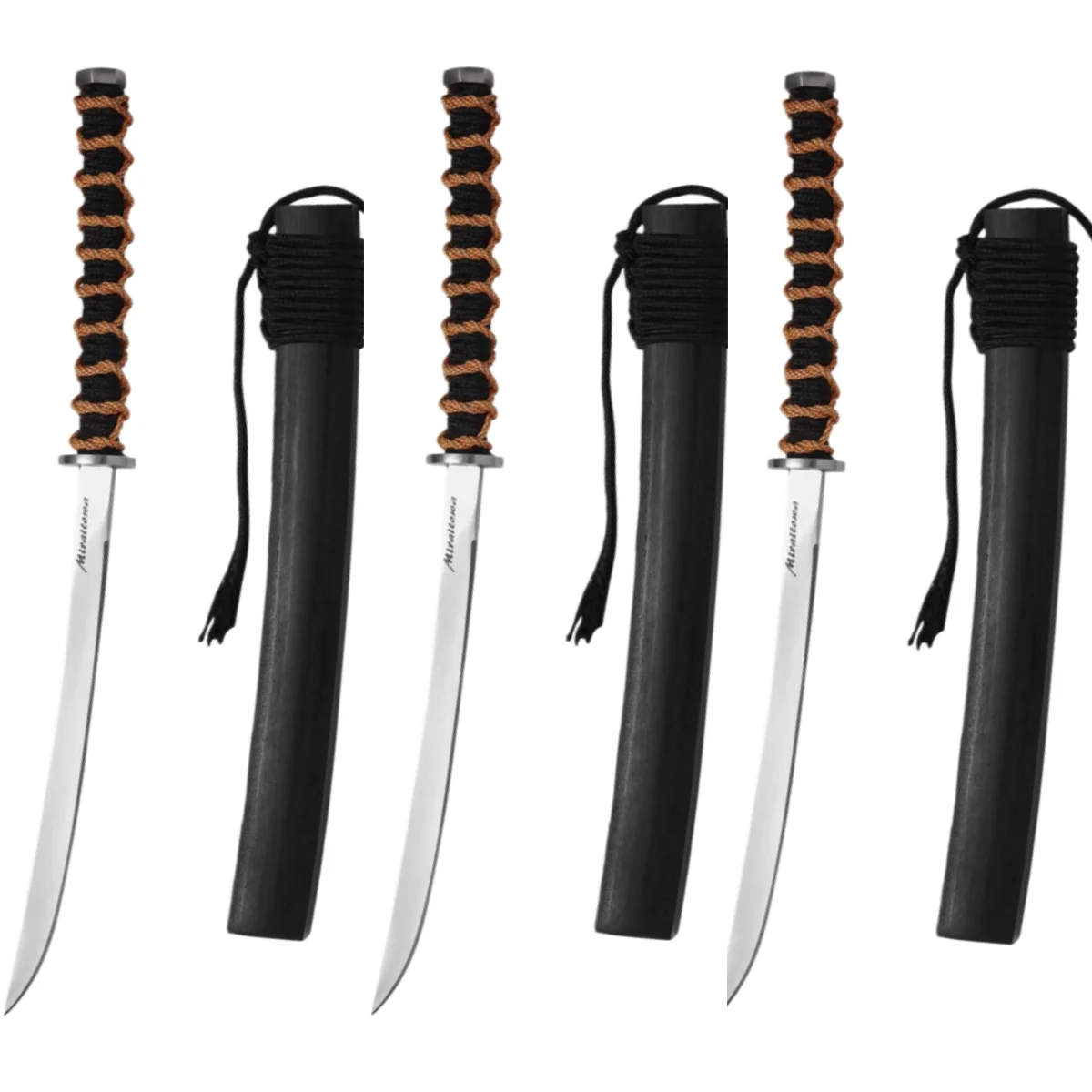 Küchenmesser aus 7CR-Stahl, kleines Messer, hochhärtebeständiges Haushalts-Obstmesser, scharfes Fleischmesser, Lachs-, Sushi- und Sashimi-Messer