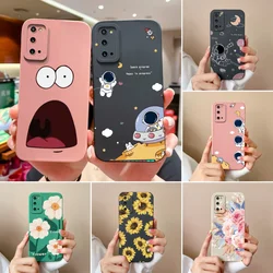 Case For Samsung S20 FE Plus Ultra Floral Soft Liquid Silicone Camera Lens Protection Back Cover For Galaxy S 20 Plus S20FE Capa
