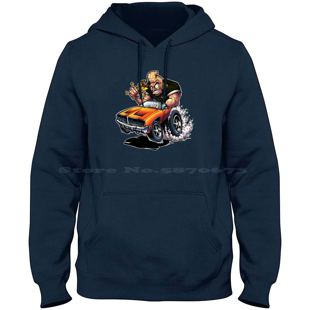 Brock Sam-Fink 100% Cotton Hoodie Venturebros Brock Samson Car Toon Themightymonarch Speedy