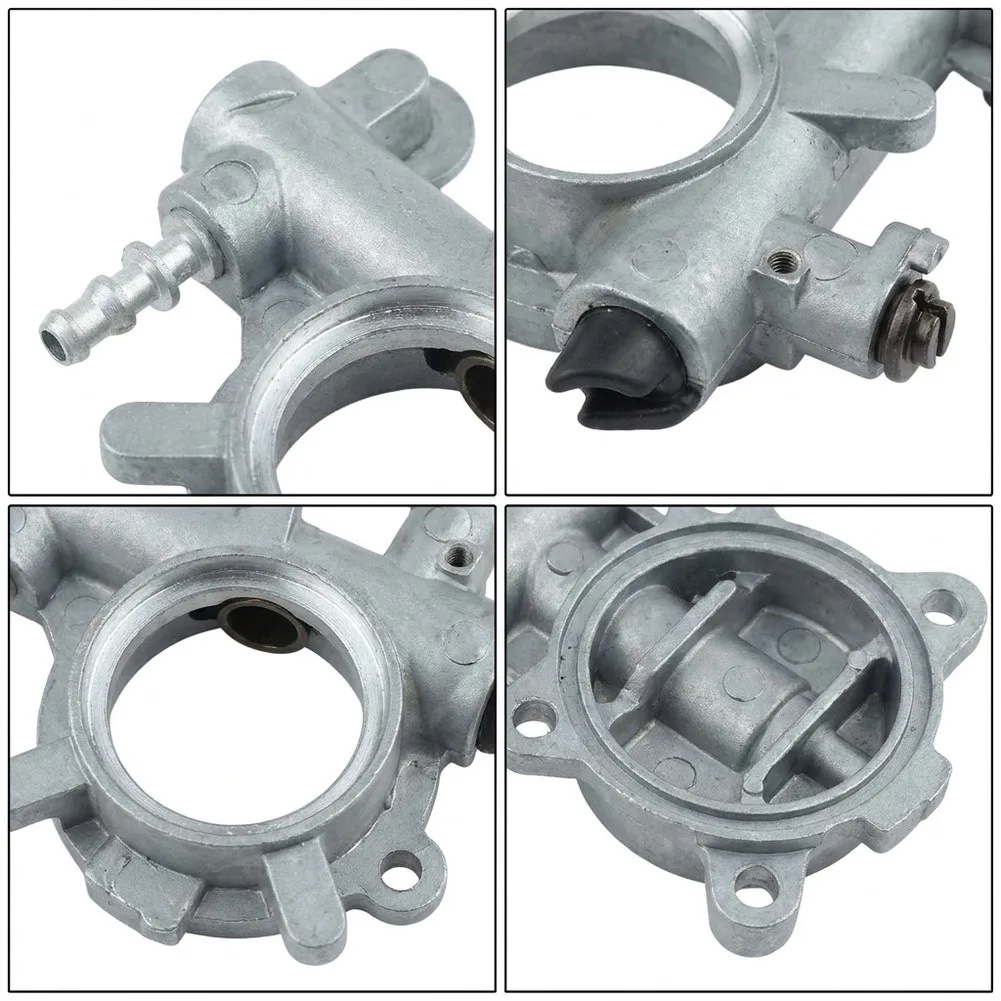 Replacement Oil Pump For Worm Drive Gear Kit For 034 036 MS340 MS360 Chainsaws Part 1125 640 3201 With Hose Set