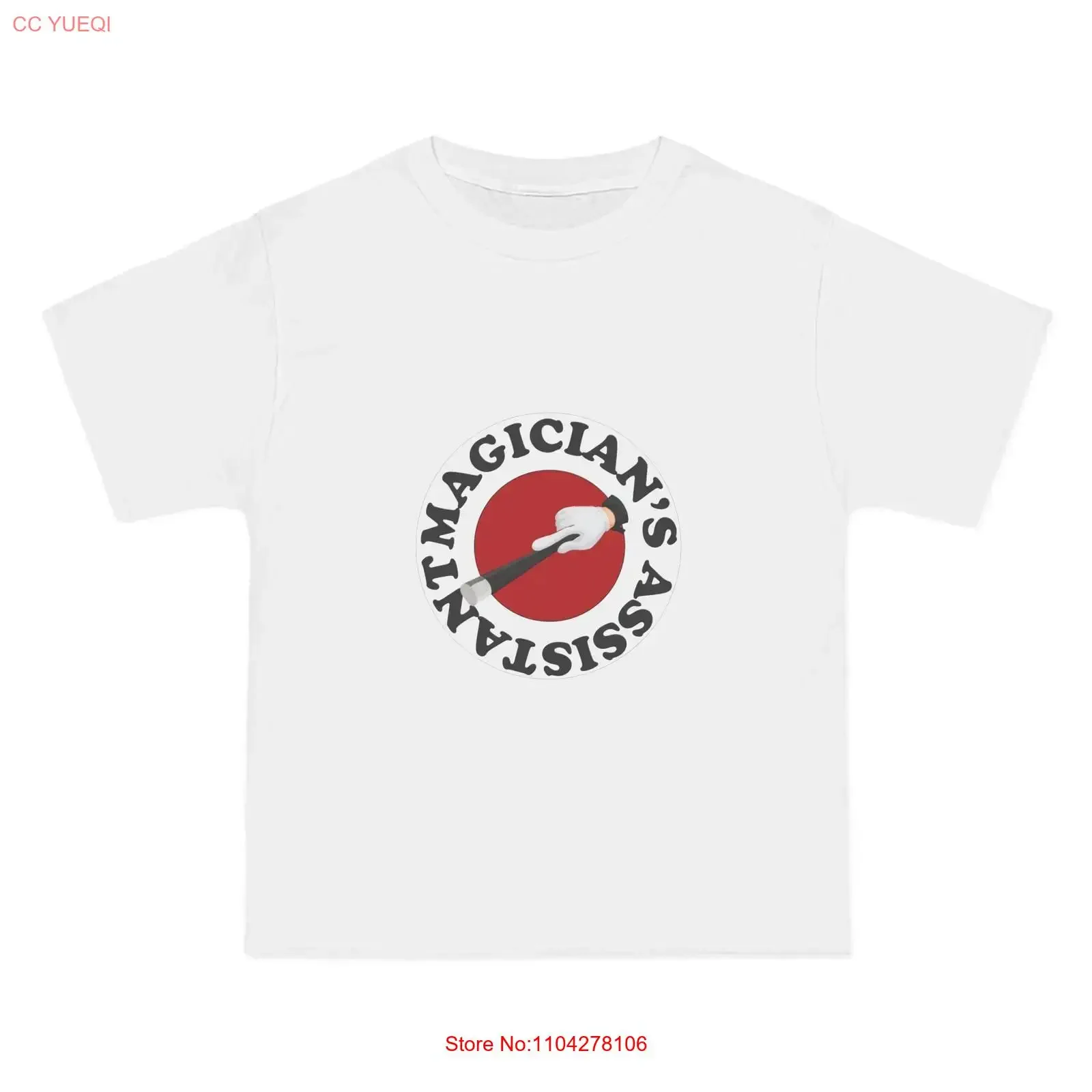 MAGICIAN'S ASSISTANT MAGIC Beefy T  Shirt vintage Washed graphic Soft Stylish fashion Comfortable Slightly Stretched Breathable