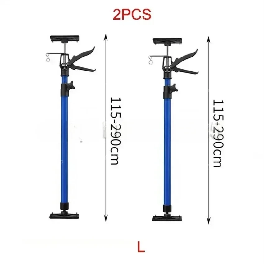 Super High115-290 cm Holzbearbeitung Teleskop Stützstange Holz Decke Türrahmen Erhöhen Heber Arbeitssparende Arm Jack