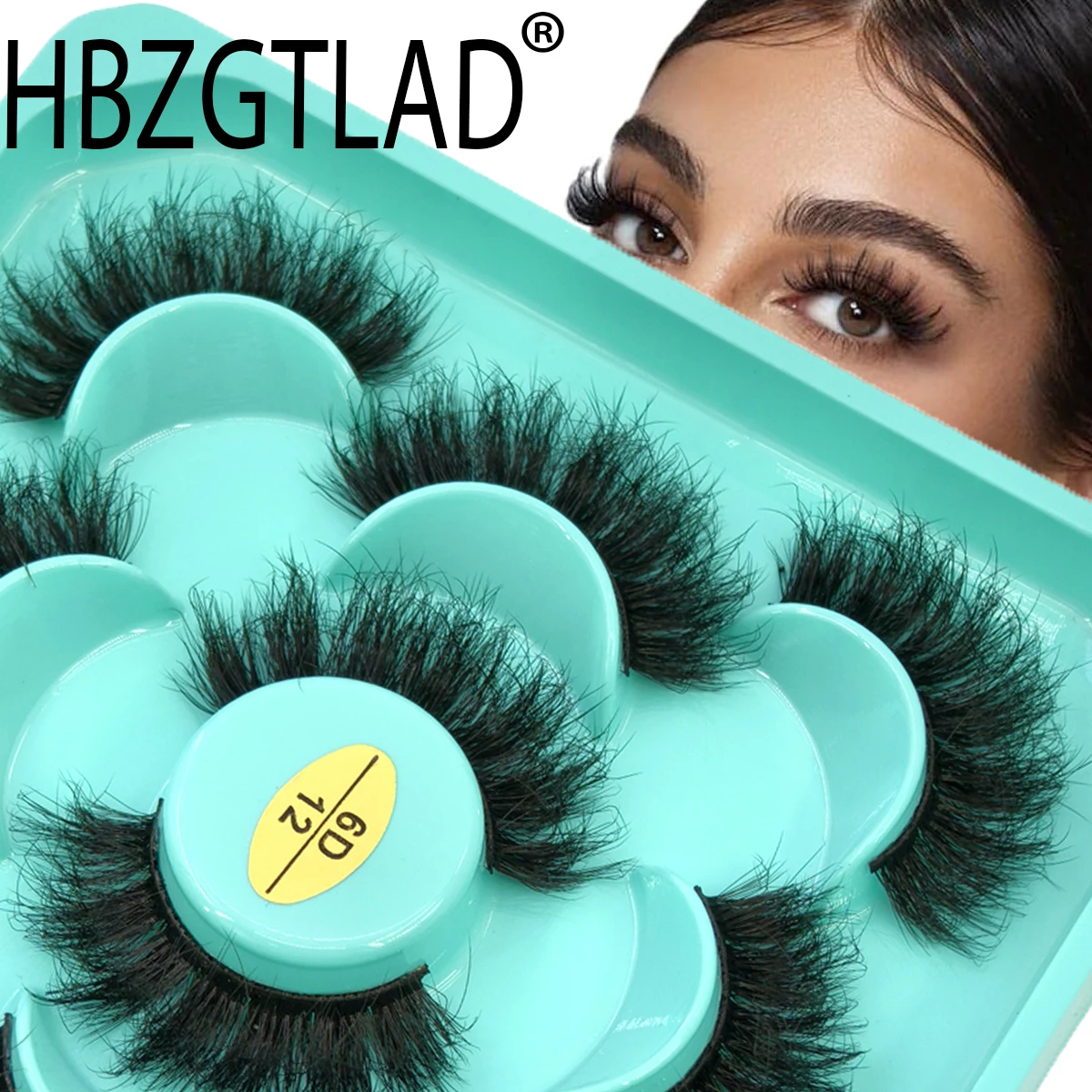 NEW 3D Mink Lashes Strip Eyelashes False Eyelashes that Look Like Extensions Glamour Wispy Curly Fake Lashes party
