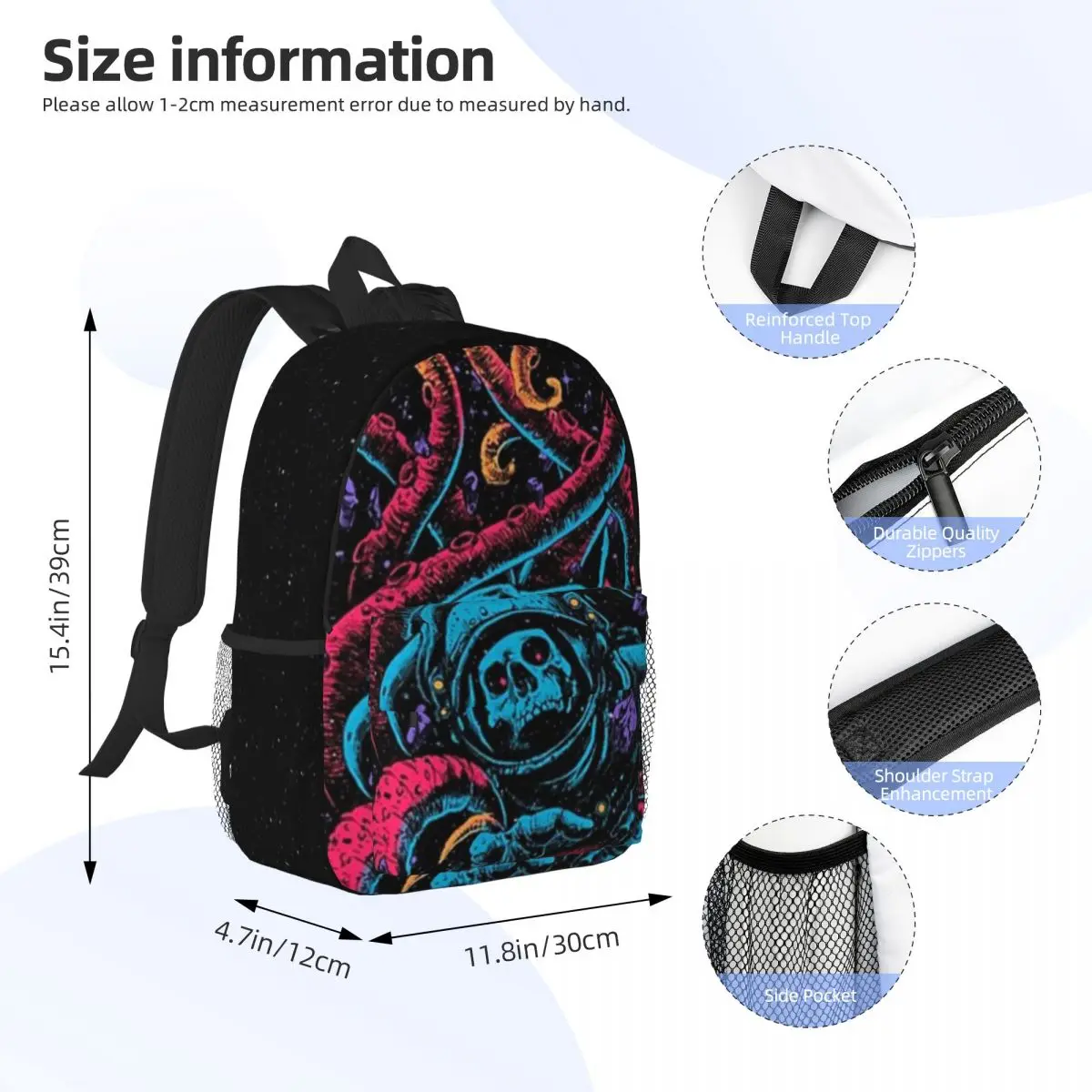 Lost Compact 15-inch rugzak - Stijlvolle lichtgewicht tas, perfect voor studenten en pendelaars