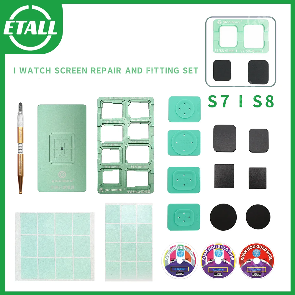 G -008 iWatch Screen Repair Suction Separating Mat  For Apple iWatch S1S2S3S4S5S6S7S8 38 42 40 44mm LCD Touchscreen Glass Repair