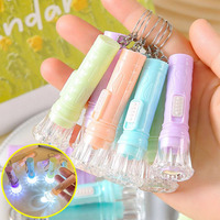 10/20PCS Portable Light Flashlight Kids Birthday Party Favor School Prizes Camping Toy Children Pinata Giveaways Festival Gifts