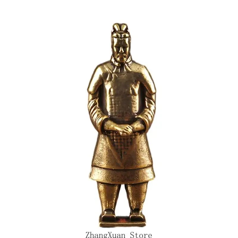 Kulturelle Terrakotta-Soldat-Figur für Büro-Schreibtisch-Regal und Heim-Styling 3XUF – Detail 3