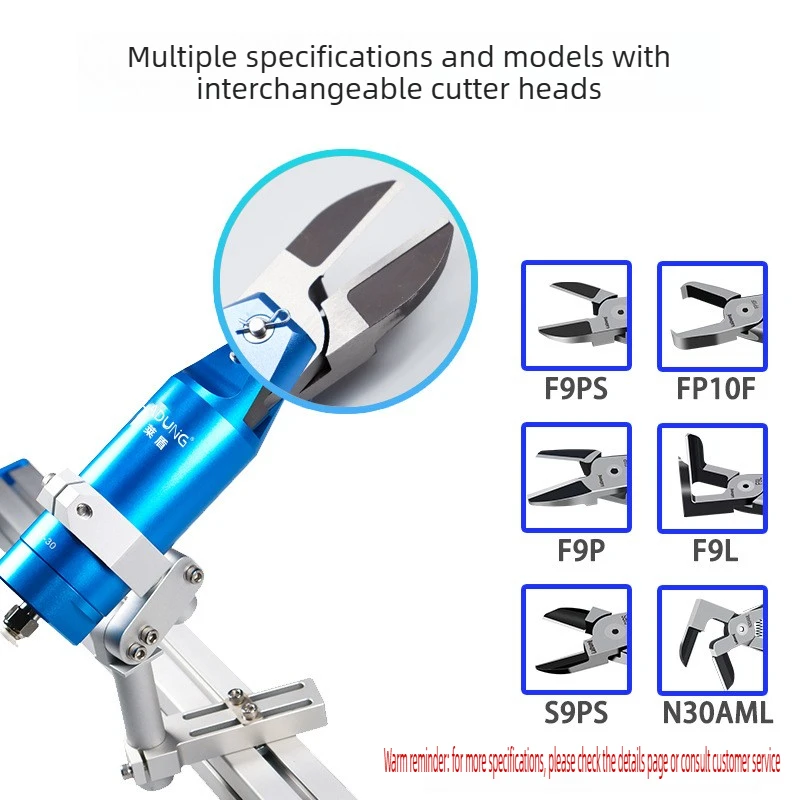 LADUNG Pneumatic Scissors Plastic Cutting Specialized Mechanical Automatic Pneumatic Scissors NS-30 Pneumatic Oblique Pliers